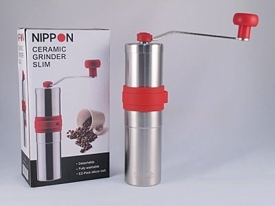 NIPPON Slim 30g 手搖式隨行磨豆器 (陶瓷磨盤)