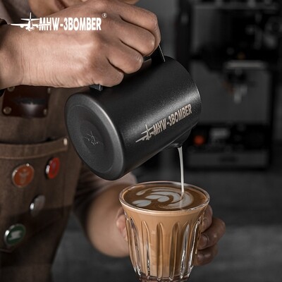 MHW-3BOMBER 轟炸機 旗艦版5.0 拉花杯 - 磨砂黑 (500ml)