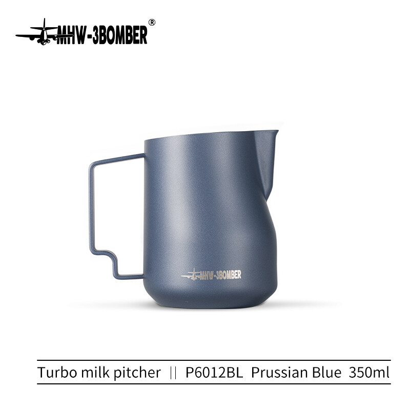 MHW-3BOMBER 轟炸機 渦輪打奶缸 - 普魯士藍 (350ml)