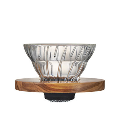 Hario V60 橄欖木 玻璃濾杯