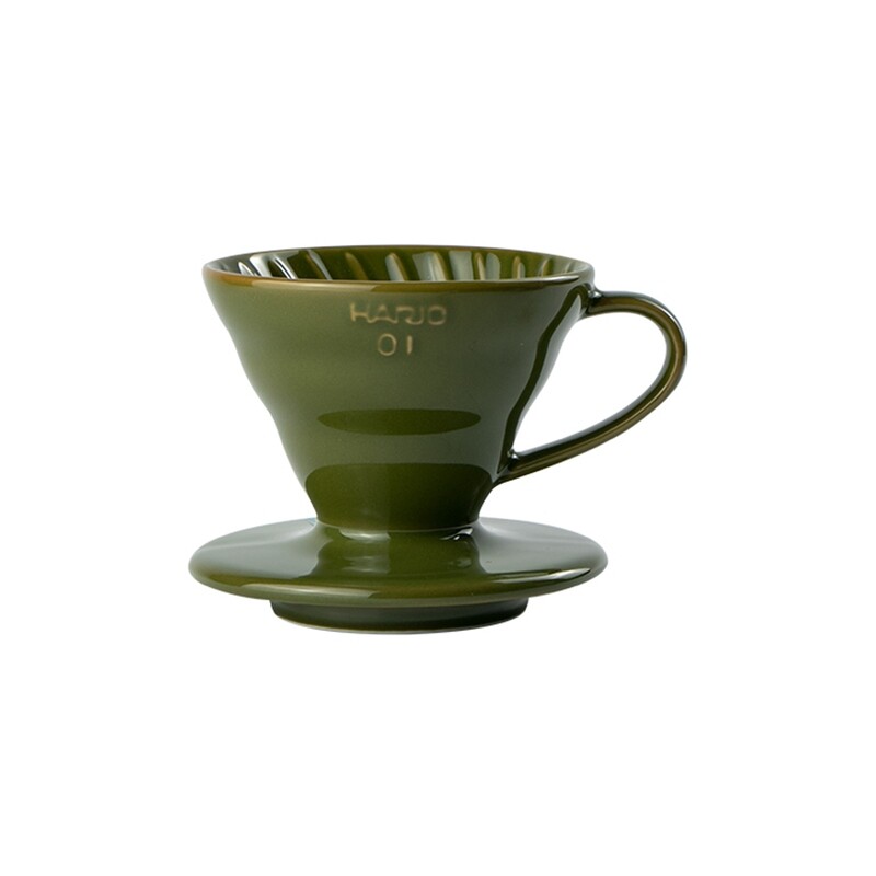 Hario V60彩虹陶瓷濾杯 藍媚茶 VDC-01-AG