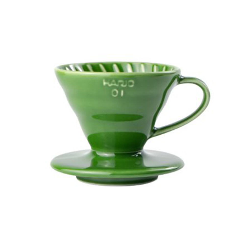 Hario V60彩虹陶瓷濾杯 深蕨綠 VDC-02-DG