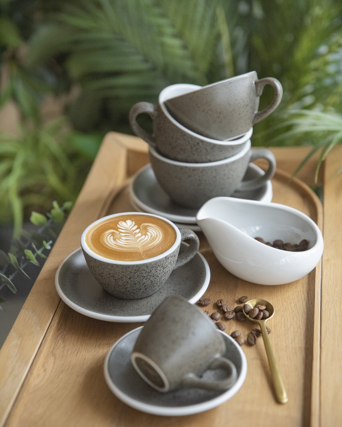 Loveramics 80ml / 3oz Egg Coffee Cup in potters colours
