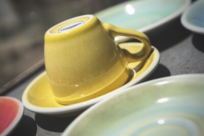 Loveramics - EGG - 80ML ESPRESSO CUP - Butter Cup