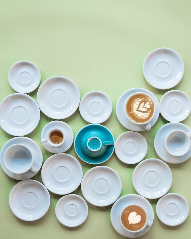 Loveramics - EGG - 200ML CAPPUCCINO CUP - Teal
