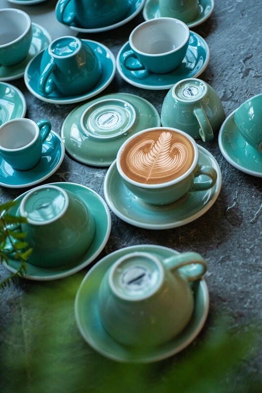 Loveramics - EGG - 80ML ESPRESSO CUP - Basil