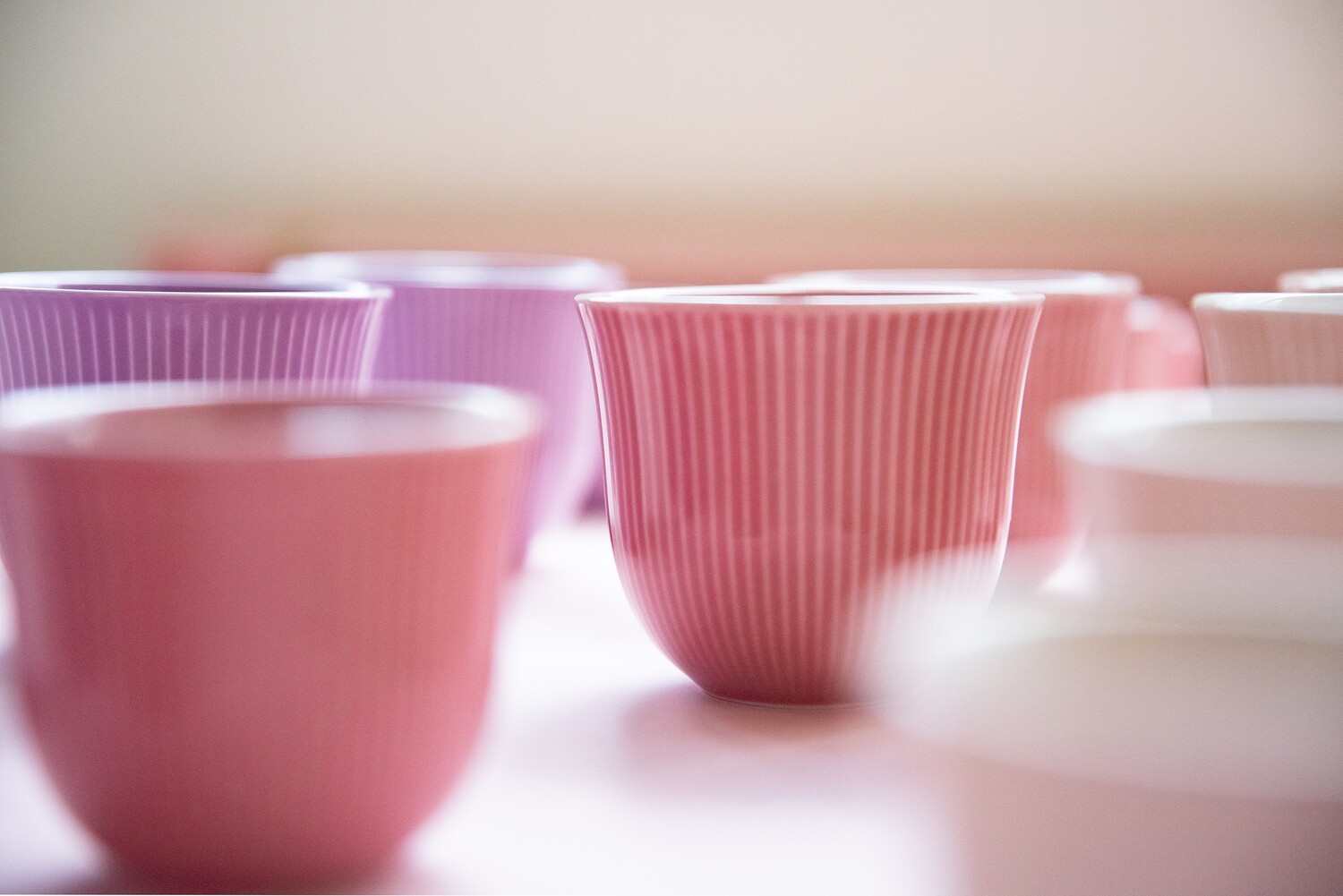 Loveramics - BREWERS 150ML EMBOSSED TASTING CUP - Dusty Pink