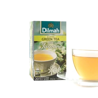 Dilmah Green Tea With Jasmine (20 Tea Bags)