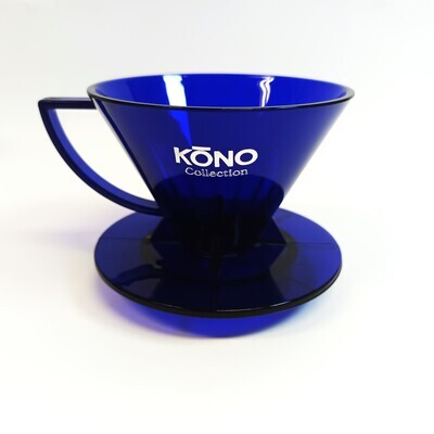 KONO Coffee Dripper Meimon2 Collection MDN-21 (中骨 透明藍色)