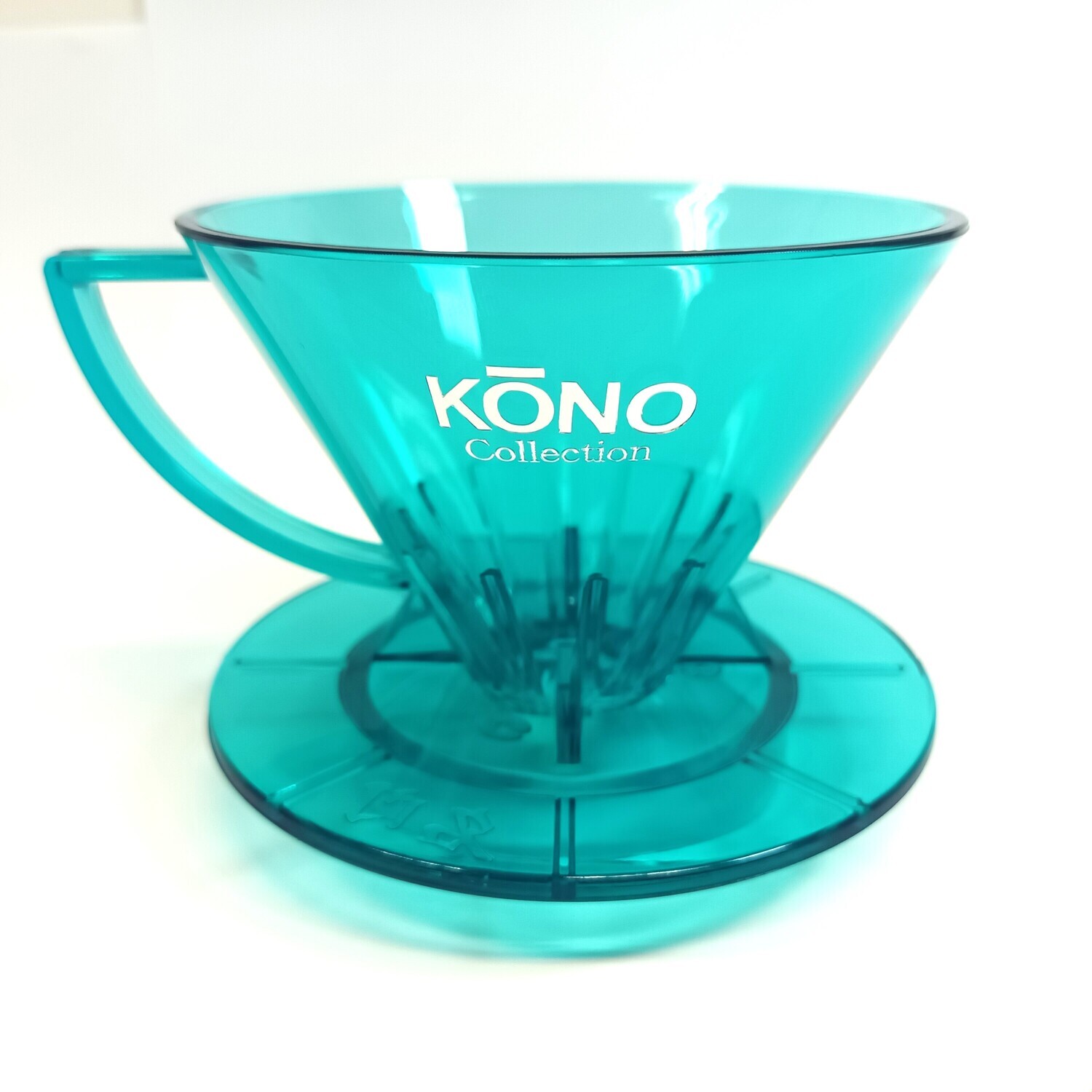 KONO Coffee Dripper Meimon2 Collection MDN21 (中骨 透明湖水綠色)