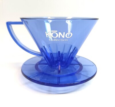 KONO Coffee Dripper Meimon2 Collection MDN-21 (中骨 透明淺藍色)