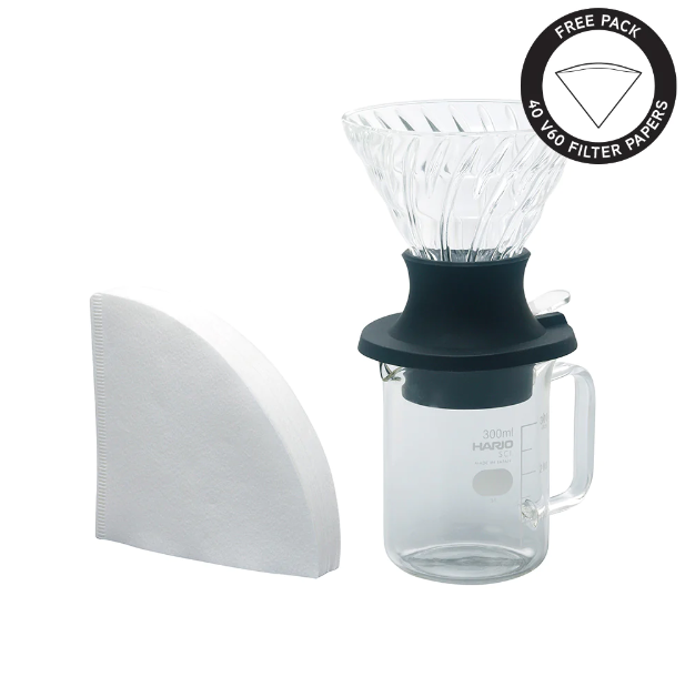 Hario V60 Immersion Dripper Switch Set - Size 02 SSD-5012-B