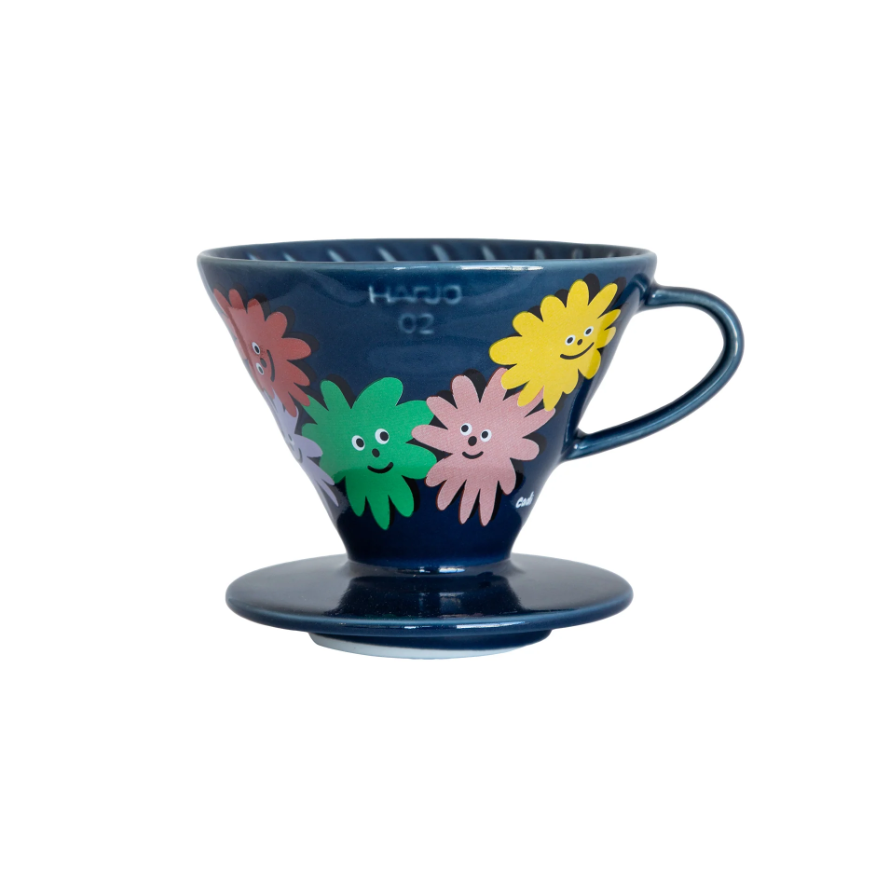 Hario 100週年藝術家收藏版 V60濾杯 - Cadi Lane - Smiley