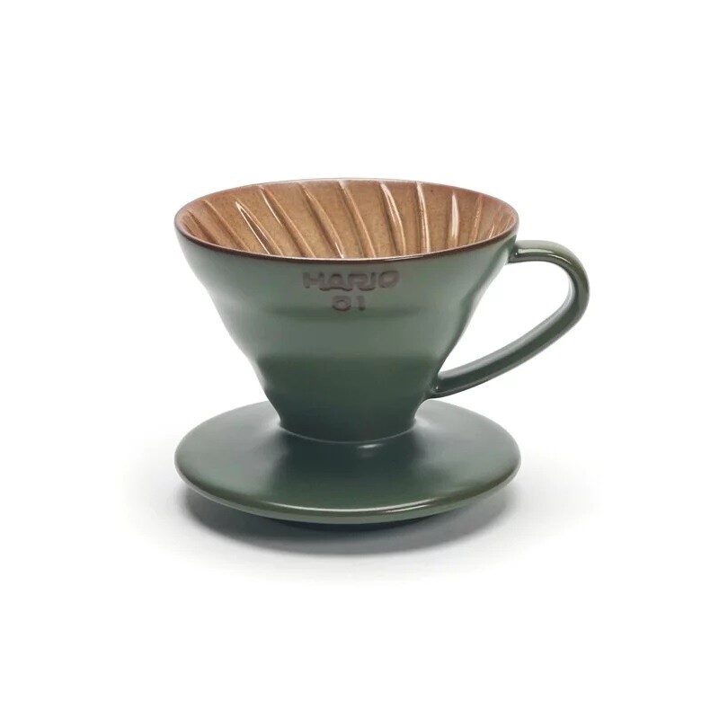 HARIO x 陶作坊Aurli奧利 懷汝 V60 濾杯 01款 (藍媚茶)