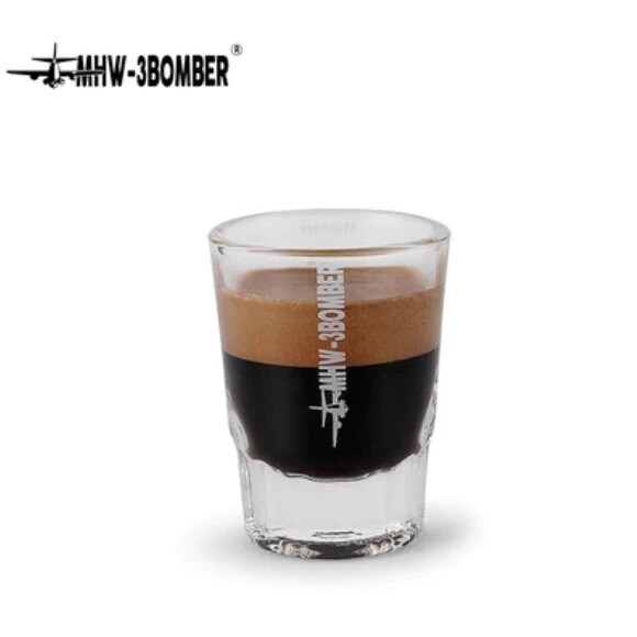 MHW-3BOMBER 轟炸機 玻璃量杯 50ml - 白字