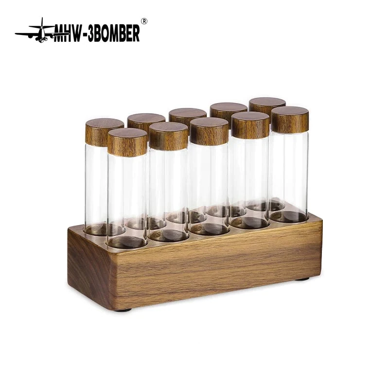 MHW-3BOMBER 轟炸機 Coffee Beans Tube Walnut Stand