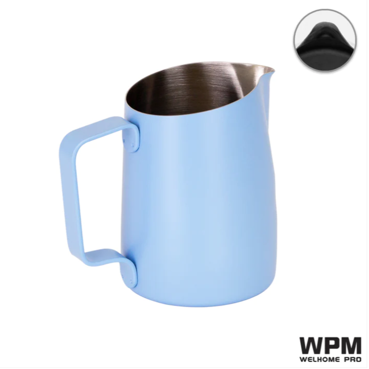 SLOW POUR SUPPLY® X WPM HC7122PBL 天藍圓嘴拉花杯 450cc