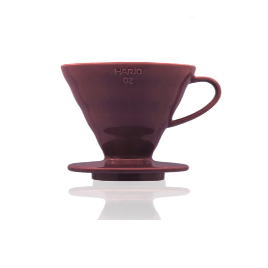 Hario V60彩虹陶瓷濾杯 酒紅 VDC-02-WR