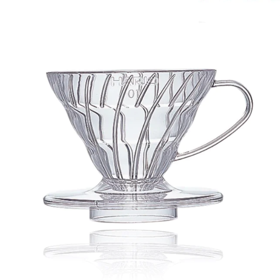HARIO V60透明樹脂螺旋濾杯 / VD-01T