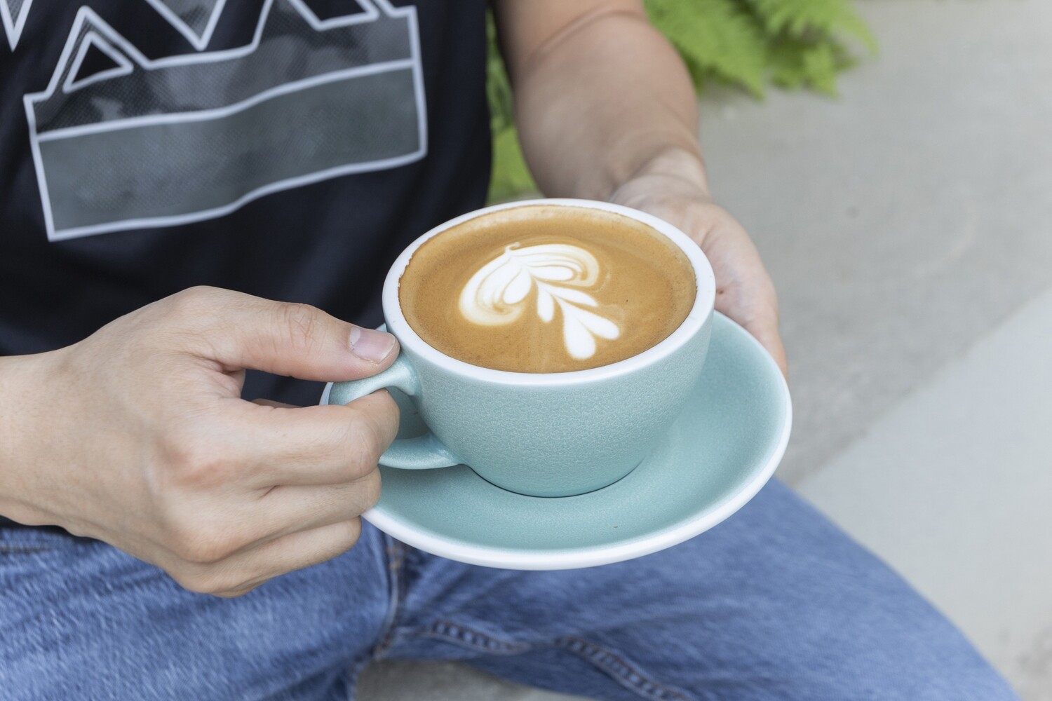 Loveramics - EGG - 200ML CAPPUCCINO CUP - NATURE INSPIRED COLOURS -  Emerald