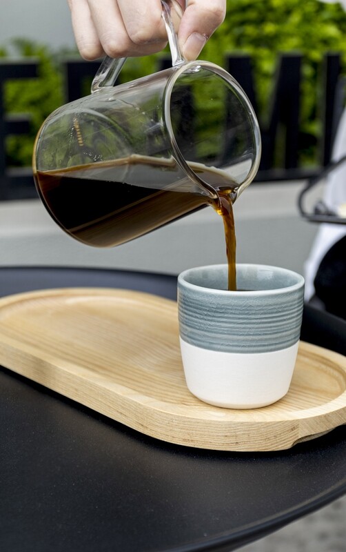 Loveramics DALE HARRIS &quot;CHAMPIONS SIGNATURE&quot; 80ML ESPRESSO CUP - Charcoal