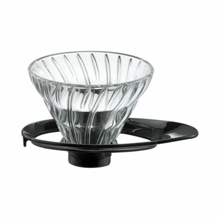 HARIO VDGR-01-B 新款 V60 01 耐熱玻璃咖啡濾杯 Glass Dripper 1-2杯