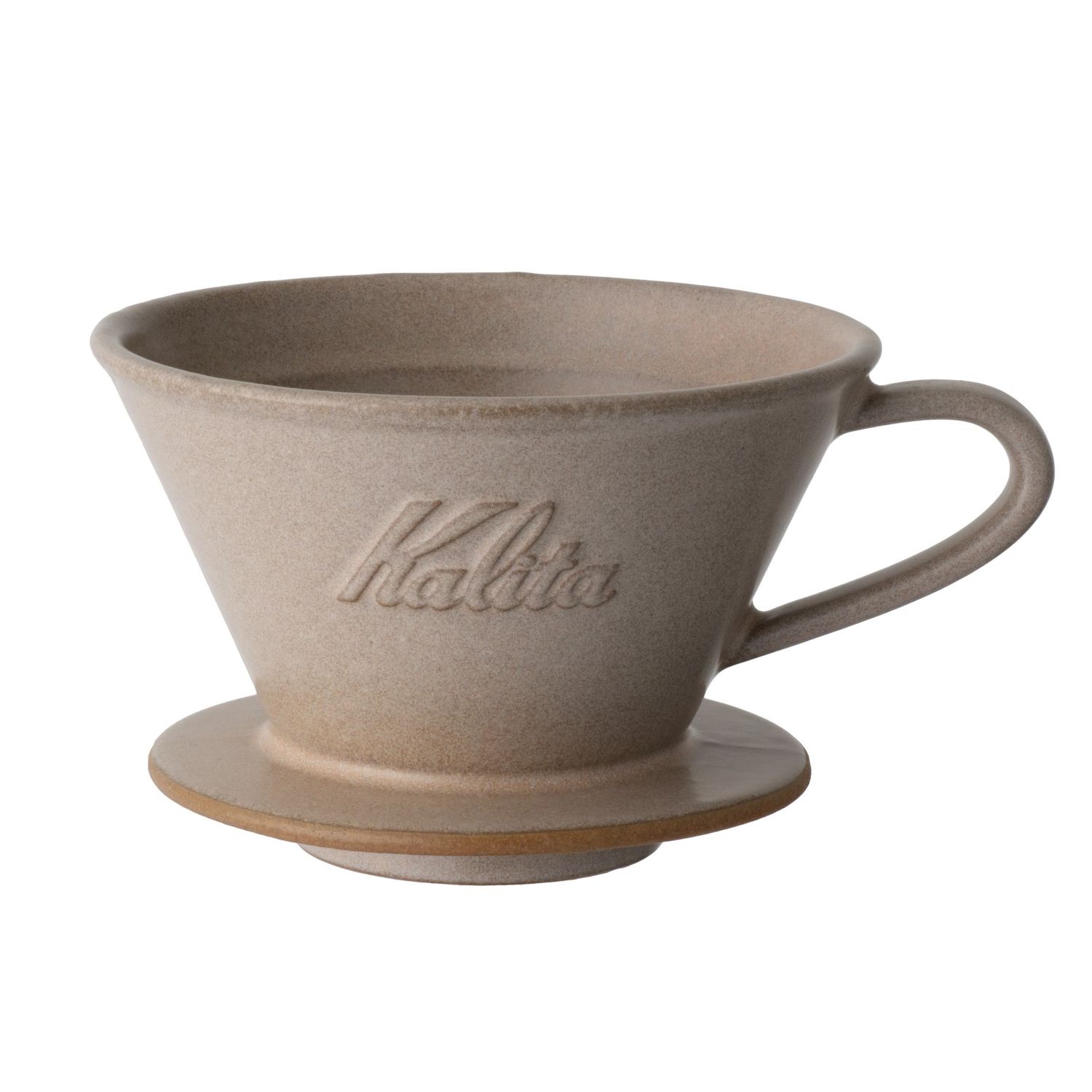 Kalita MI185 美濃燒 沙棕色 蛋糕濾杯