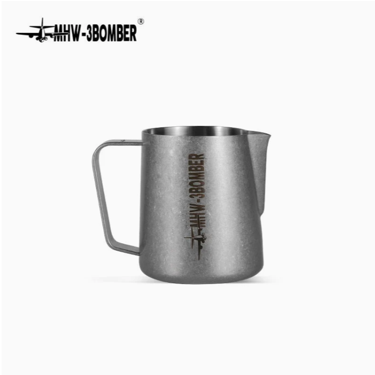 MHW-3BOMBER 轟炸機 拉花杯 經典版3.0 銀斑 450ml