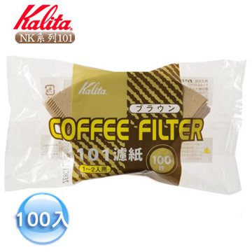 Kalita 101 三孔濾杯專用濾紙 (100入) Coffee Paper Filter