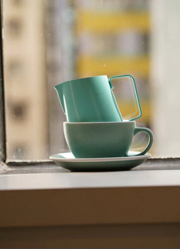 WPM X LOVERAMICS LATTE ART SET (岩碧色 /MATTE GREEN)