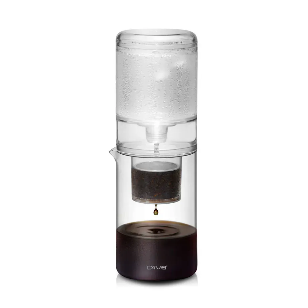 Driver NEW設計款冰滴咖啡壺 600ml (透明)