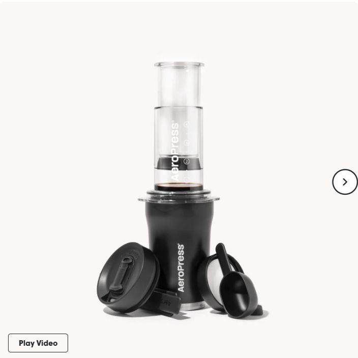 AeroPress Coffee Maker - Go Plus