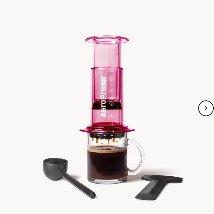 AeroPress Coffee Maker - Pink