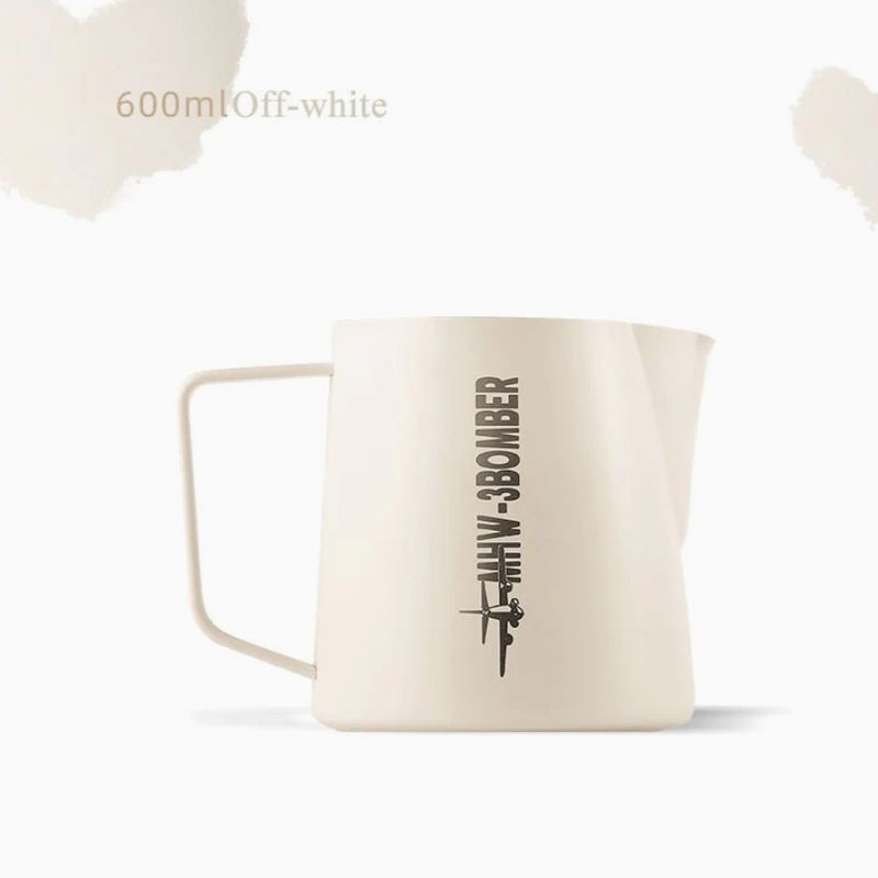 MHW-3BOMBER 轟炸機 旗艦版5.0 拉花杯 - 砂白 (600ml)