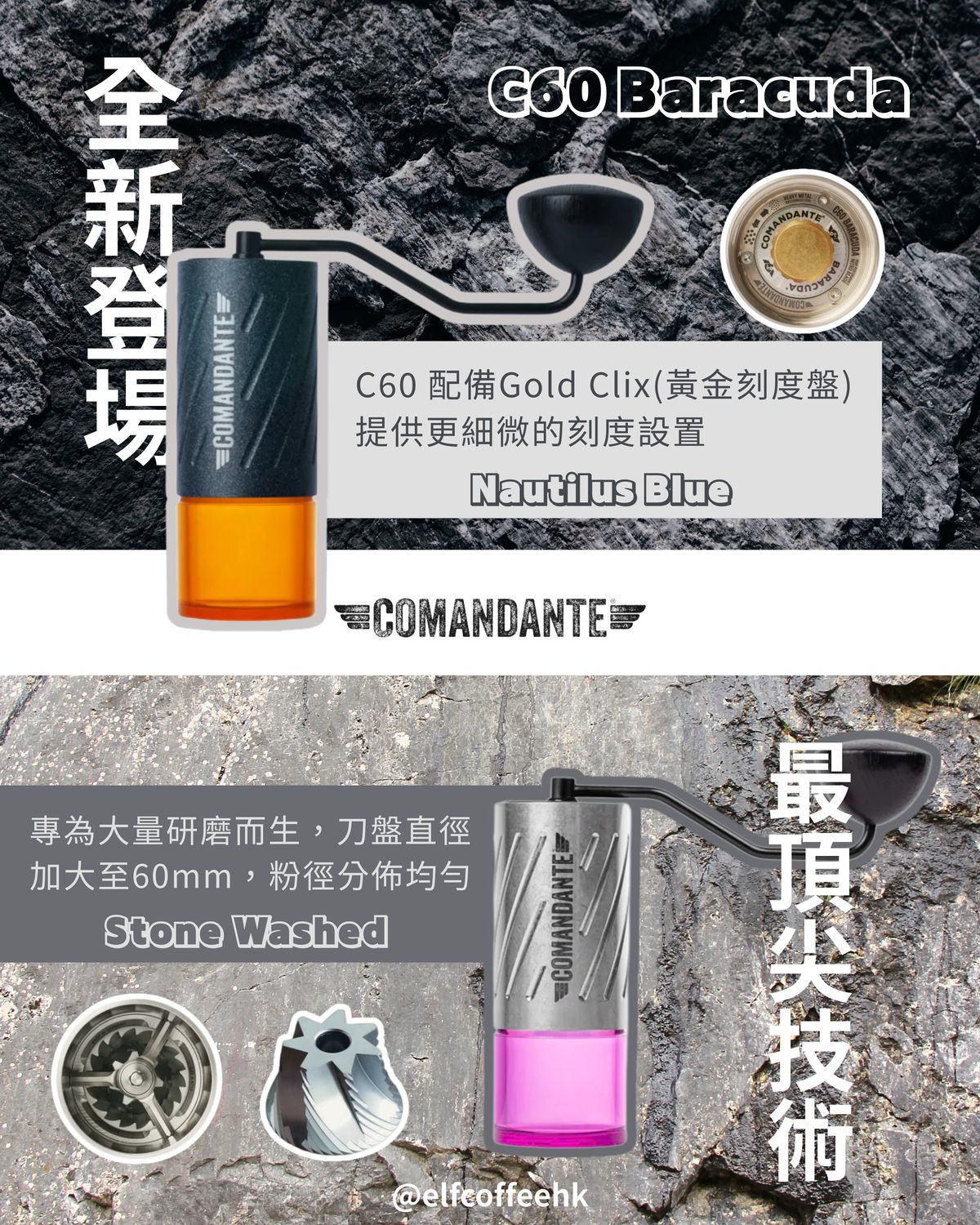 Comandante C60 Baracuda Nautilus Blue