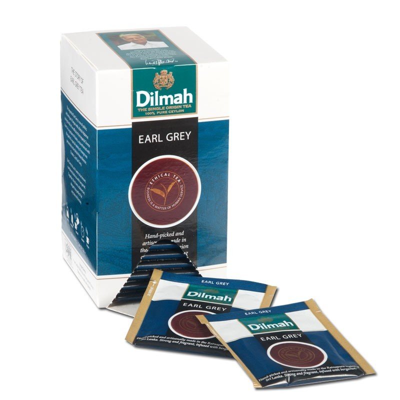 Dilmah Single Origin - Earl Grey (25包/盒 ), 盒內茶包: 2g x 25包/盒 (HK$38)