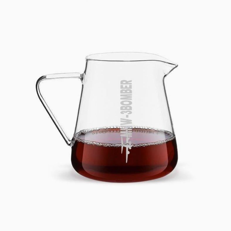 MHW-3BOMBER 轟炸機 尖嘴分享壺-透明 500ml