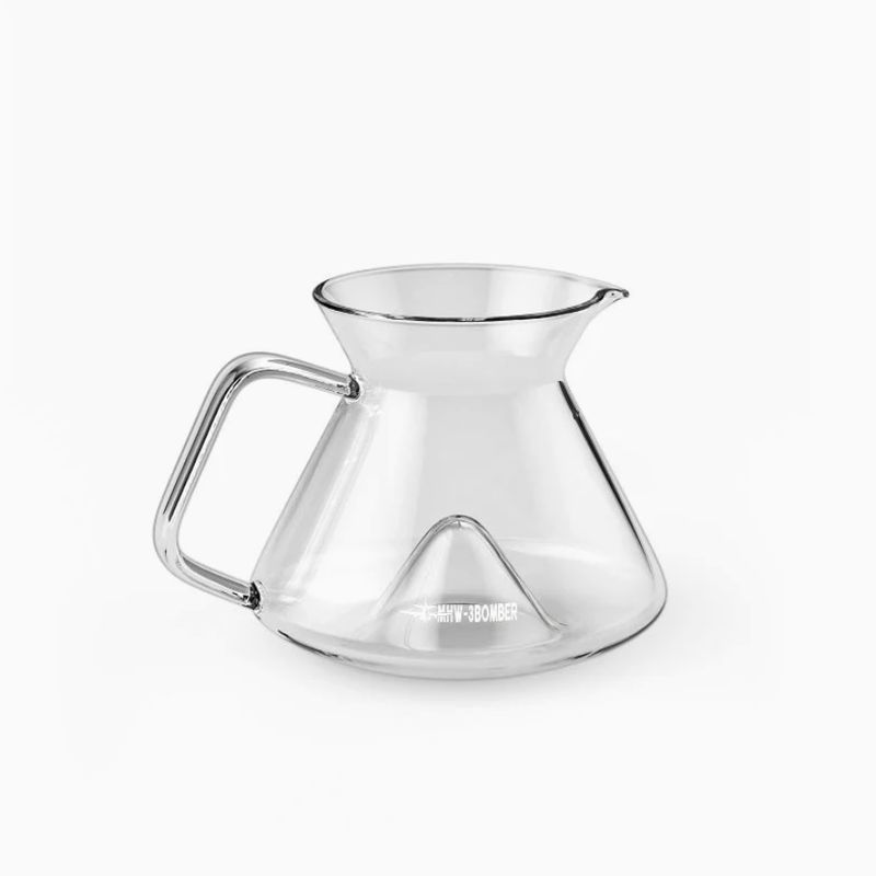 MHW-3BOMBER 轟炸機 山丘分享壺-透明 360ml