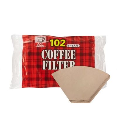 Kalita 102 三孔濾杯專用濾紙 (100入) Coffee Paper Filter Kalita 102 三孔濾杯專用濾紙 (100入) Coffee Paper Filter