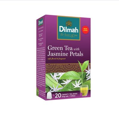 Dilmah Green Tea With Jasmine (20 Tea Bags)