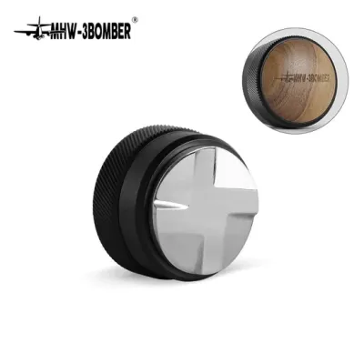 MHW-3BOMBER 轟炸機 Macaron 系列 布粉器 51mm 龍木紋 黑色四槳