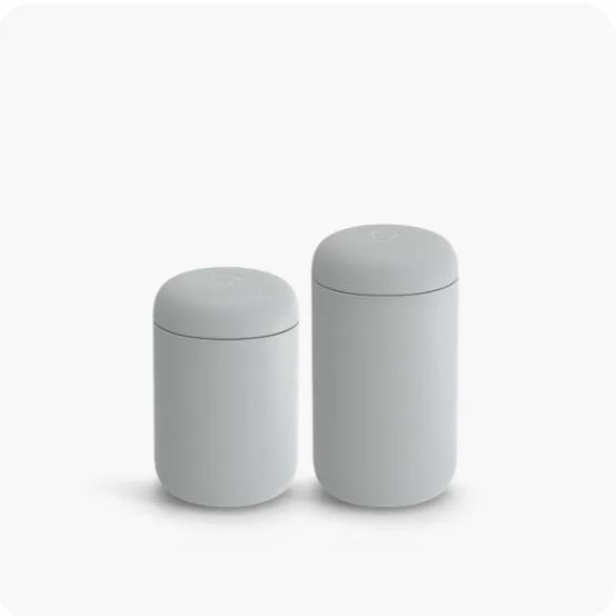 Fellow Carter 隨行真空保溫瓶 12oz 清水灰 - 胖胖杯