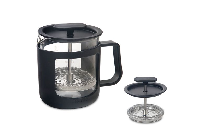 Hario 壓濾式/法式咖啡壺 2杯裝 GJHA-CPU-2-B