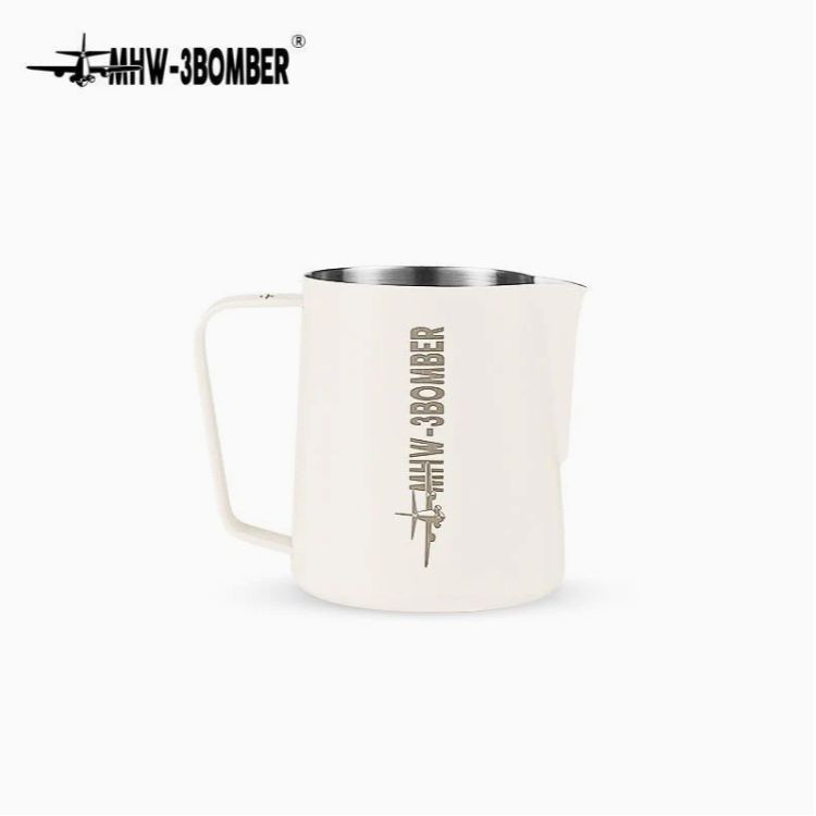 MHW-3BOMBER 轟炸機 拉花杯 經典版3.0 砂米白 450ml