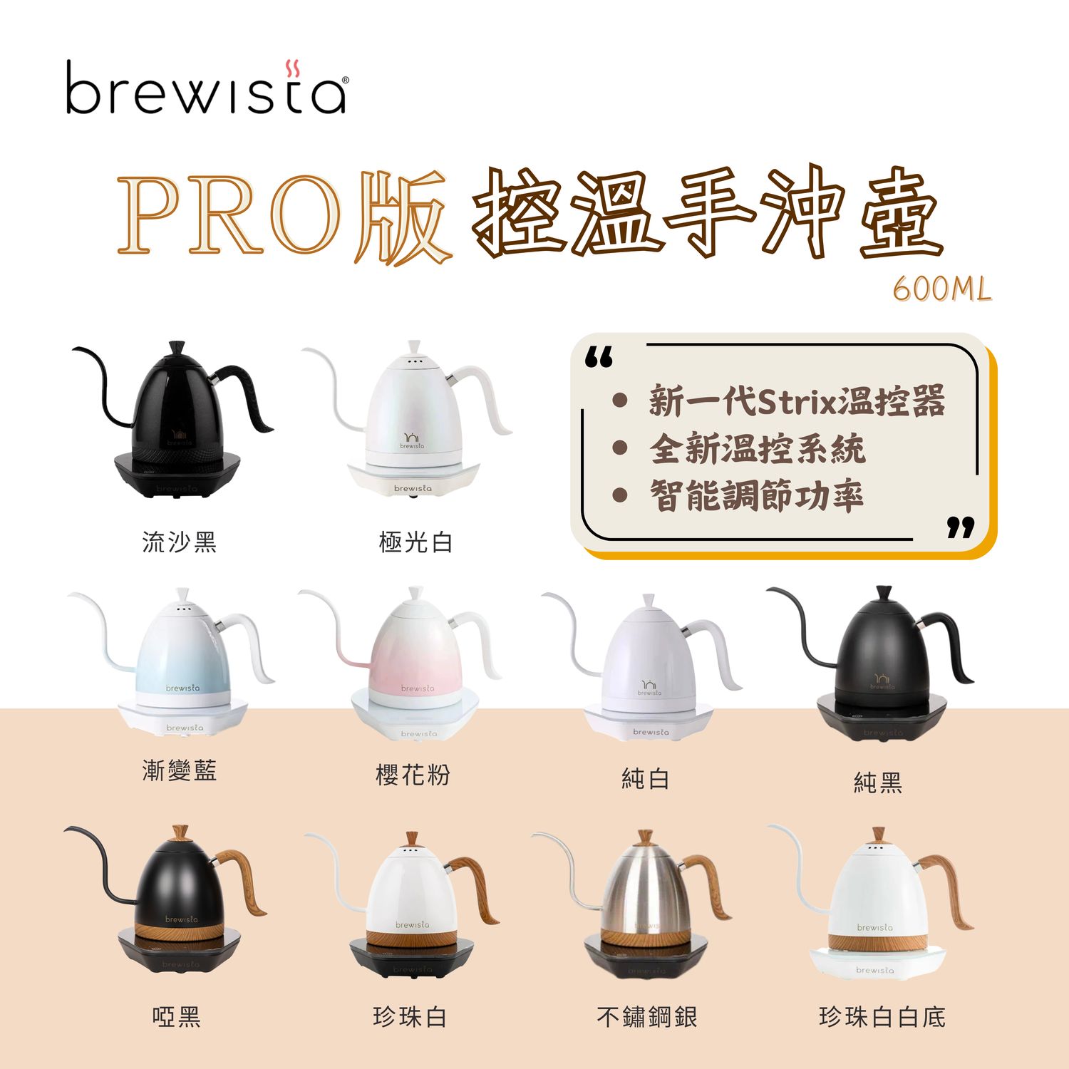 Brewista Artisan細嘴溫控壺 Pro版 600ml