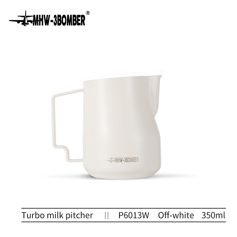 MHW-3BOMBER 轟炸機 渦輪打奶缸 - 砂白 (350ml)
