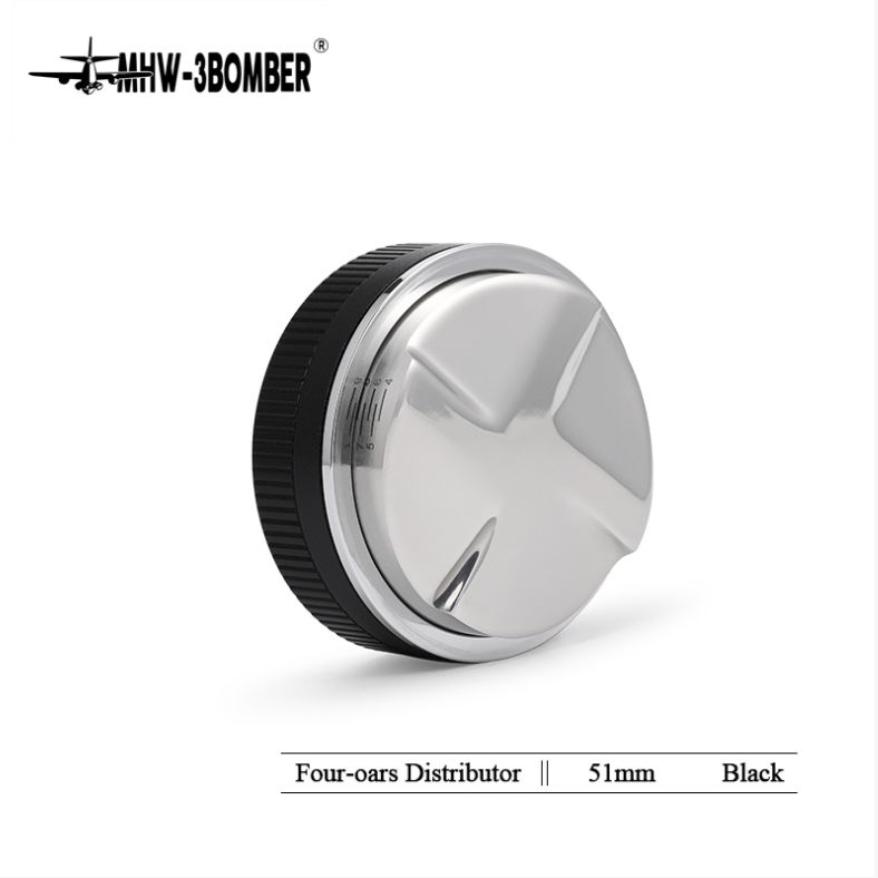 MHW-3BOMBER 轟炸機 薄款Macaron 布粉器 51mm 黑色四槳