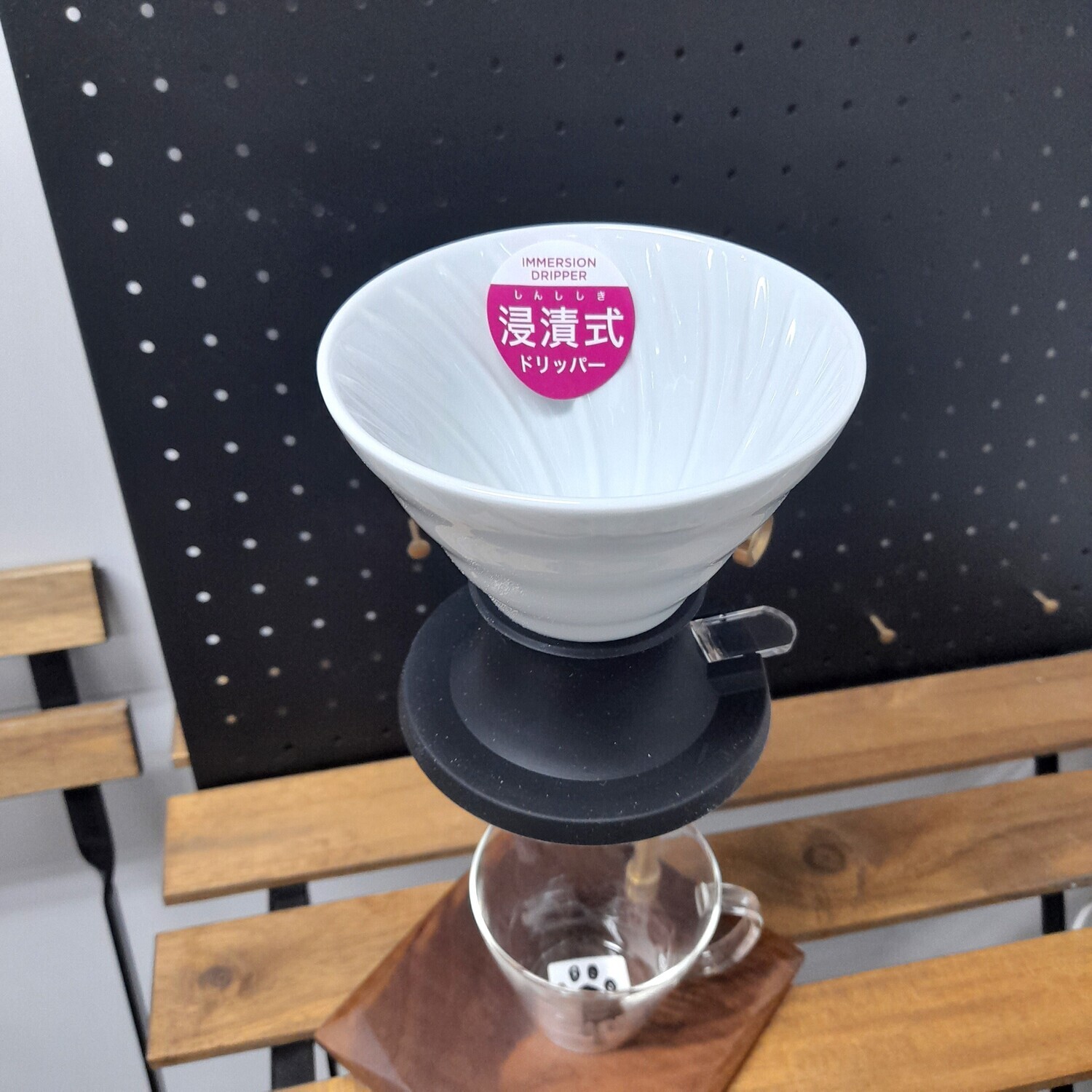 Hario Switch 浸漬式濾杯 白色陶瓷 SSDC-200-W