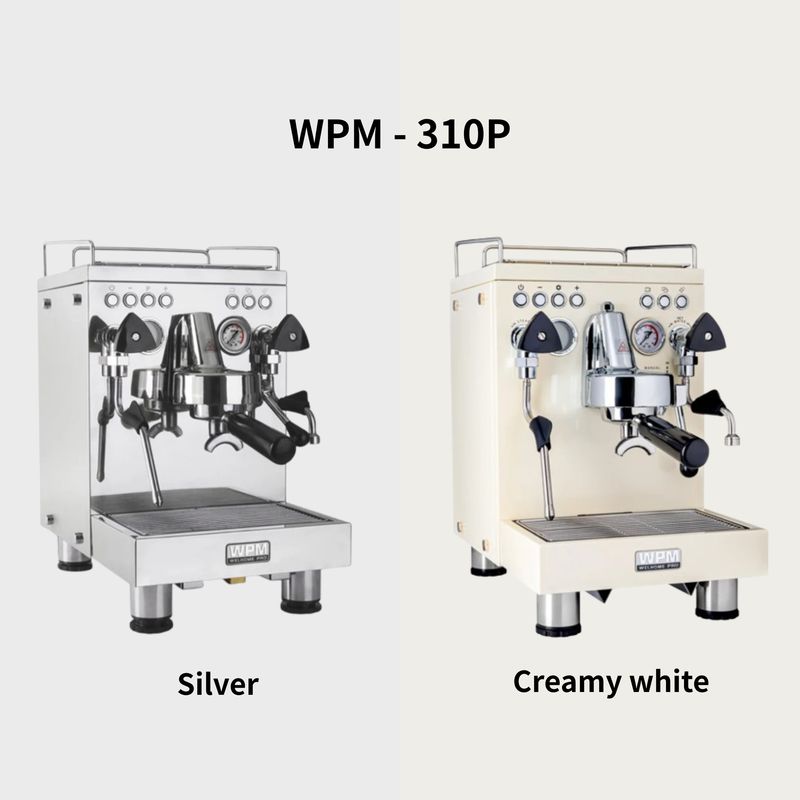 WPM KD-310 P 三加熱塊意式咖啡機 (奶白色/銀色)