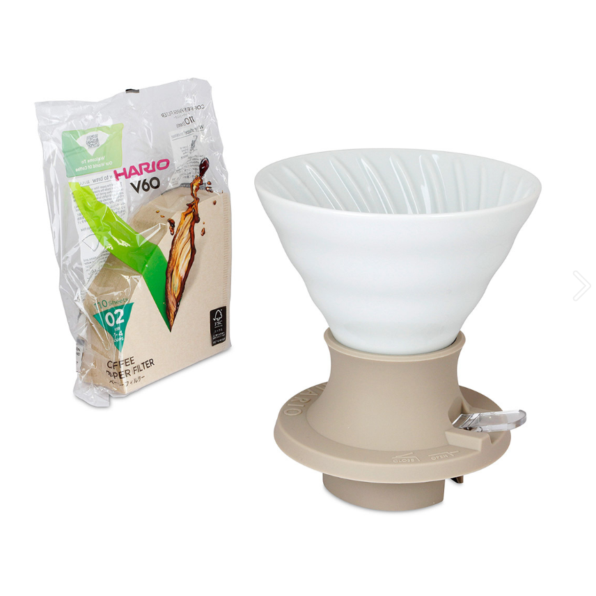 Hario Switch 浸漬式濾杯 茉莉白 陶瓷 SSDC-02-JAW-EU